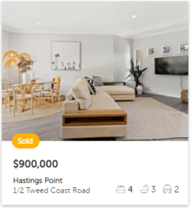 Real estate appraisal Hastings Point NSW 2489